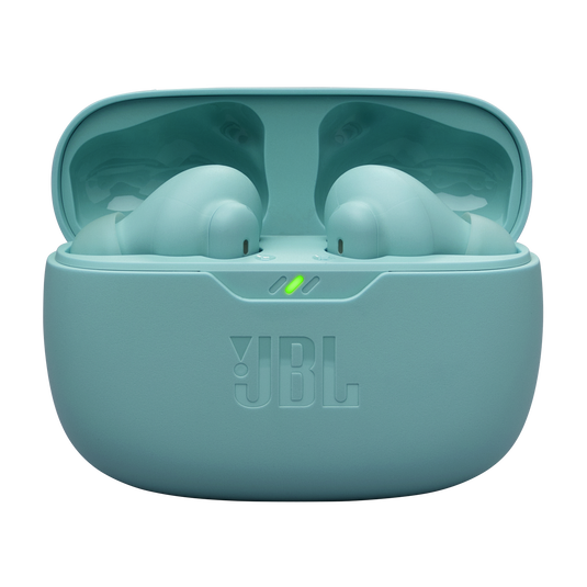 JBL Vibe Beam 2 - Blue - True Wireless Noise Cancelling Earbuds - Detailshot 1 image number null